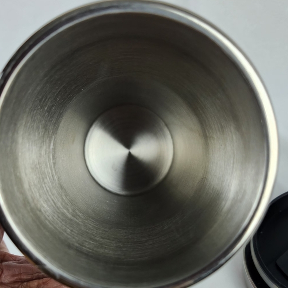 Glass America Stainless Steel Harley Davidson Coffee Travel Cup. White. - Picture 6 of 7